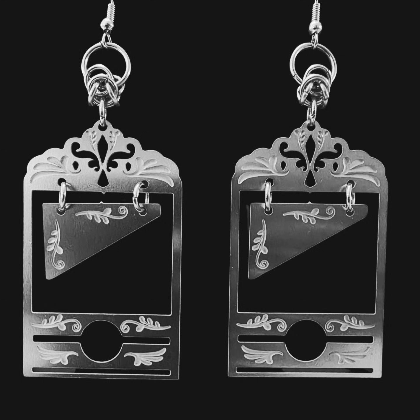 Byz Guillotine Earrings