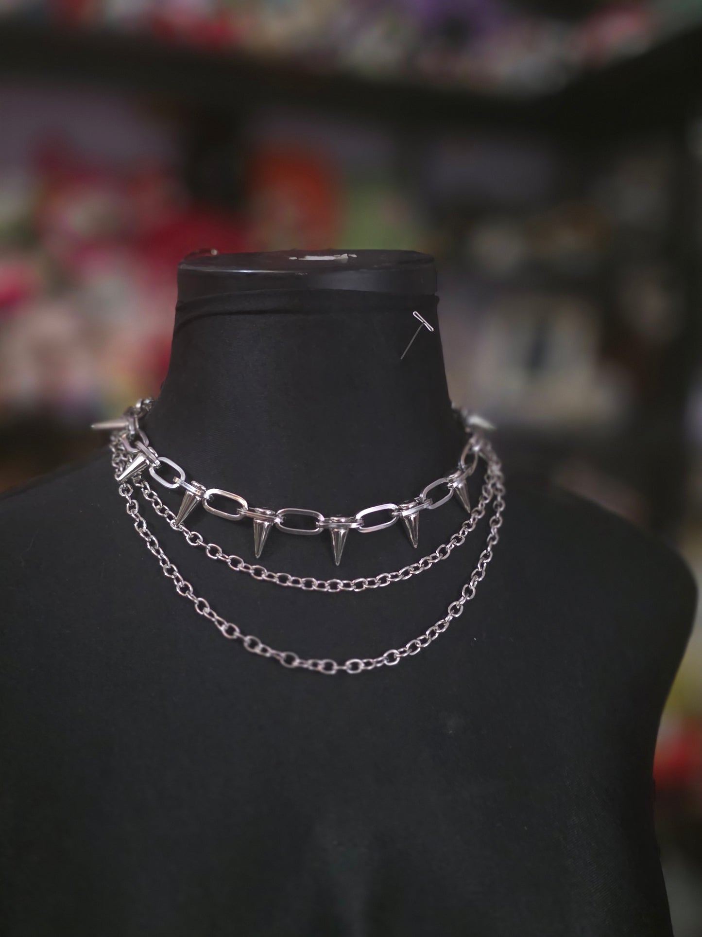 Spike Necklace/Belt Chain