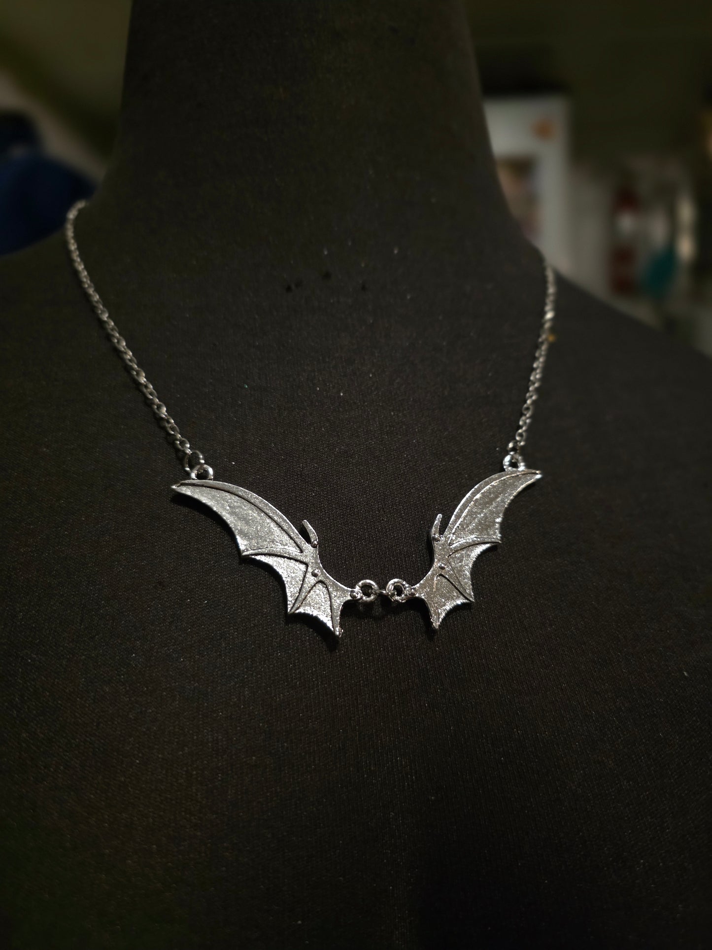 Simple Bat Necklace