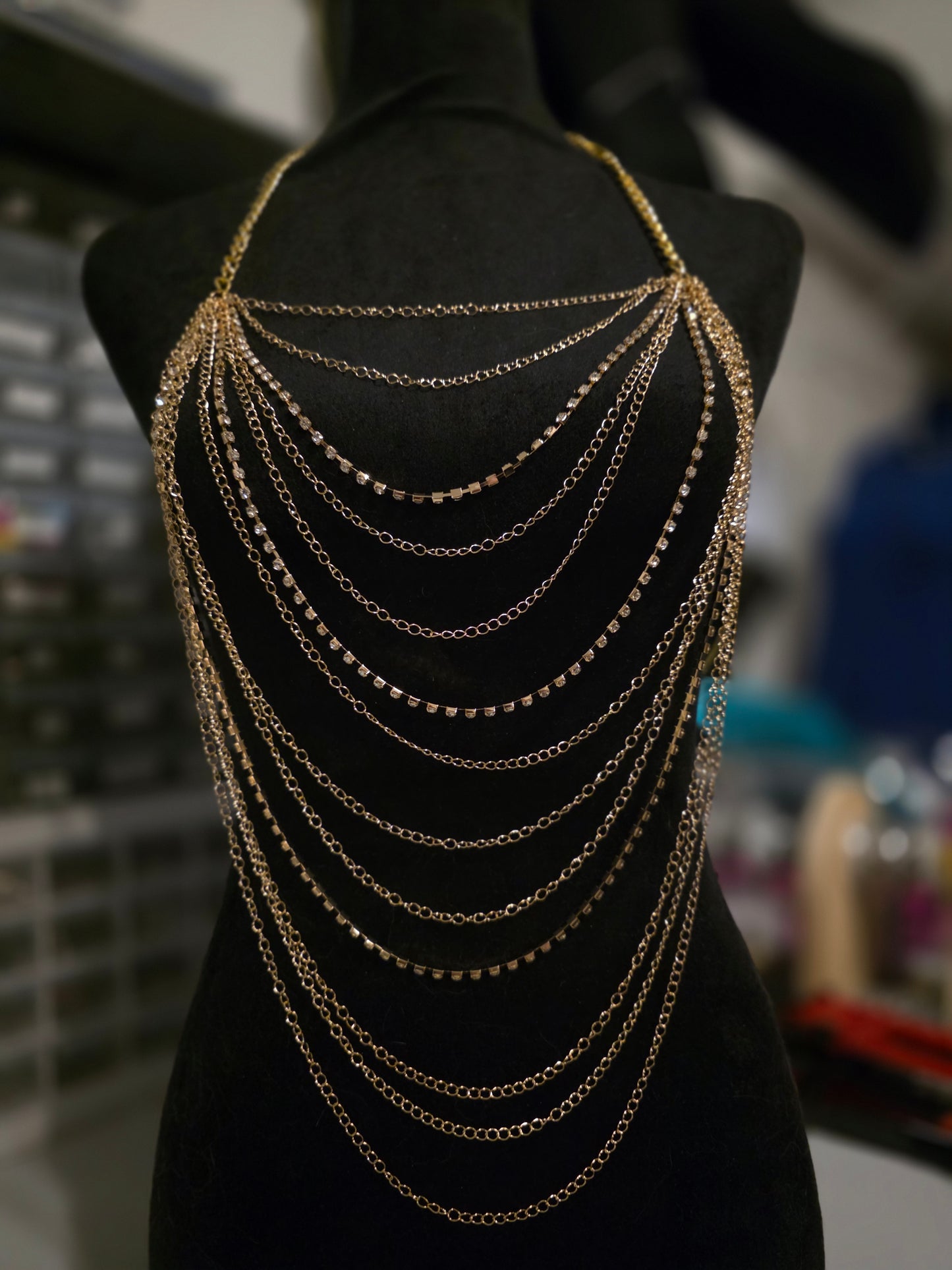 Golden Goddess Body Chain