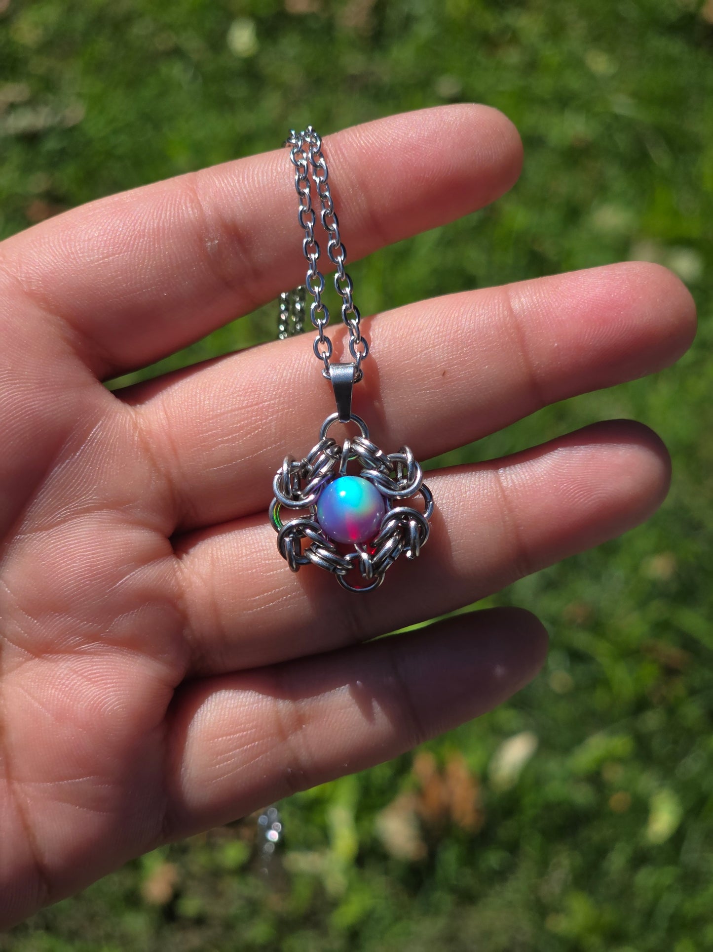 Small Opal Pendant