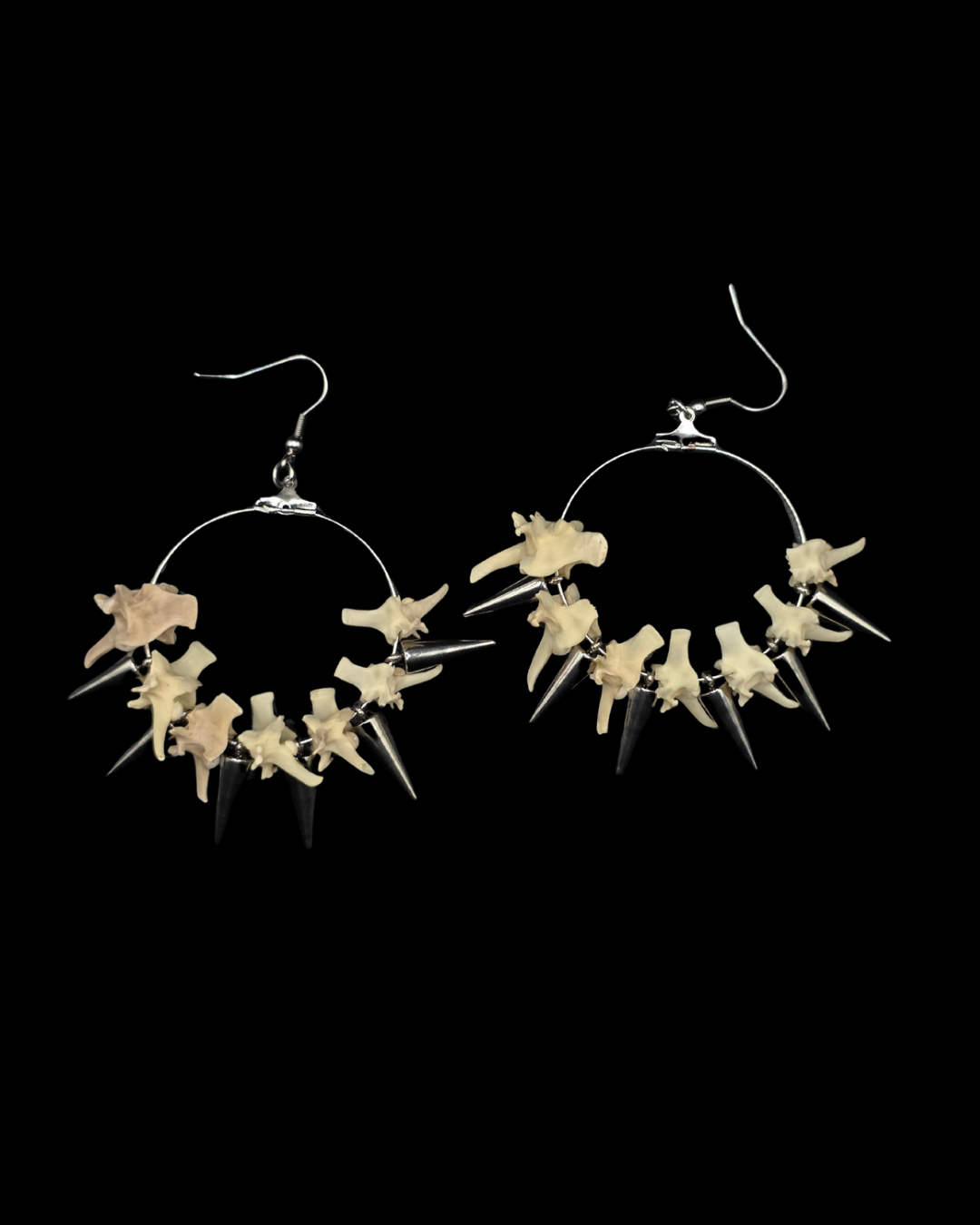 5 Spike Bone Hoop