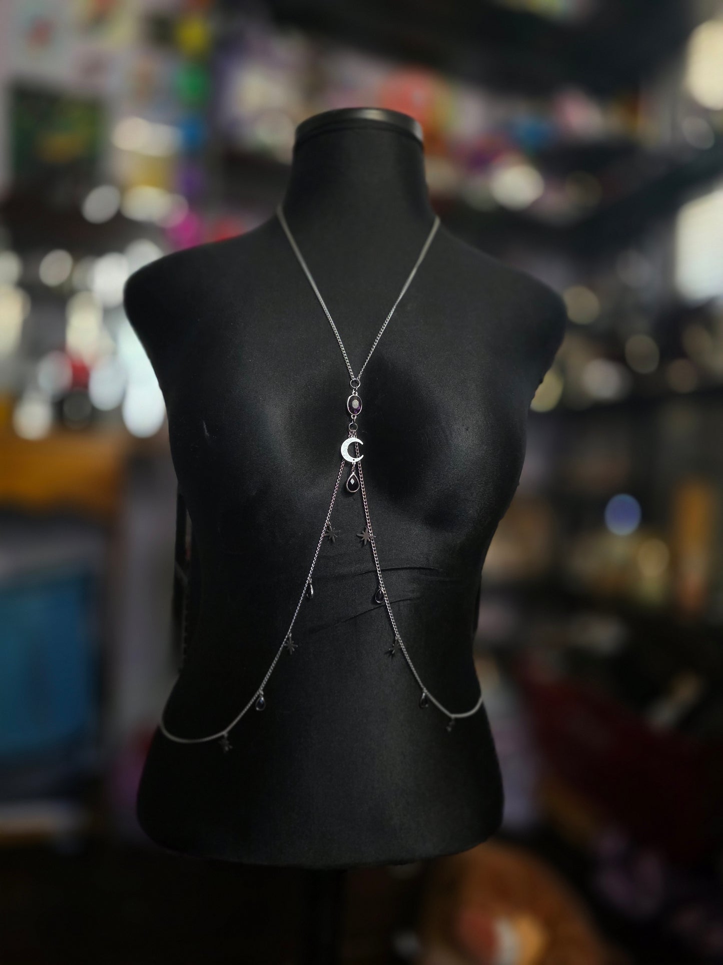 Amethyst Sparkle Body Chain