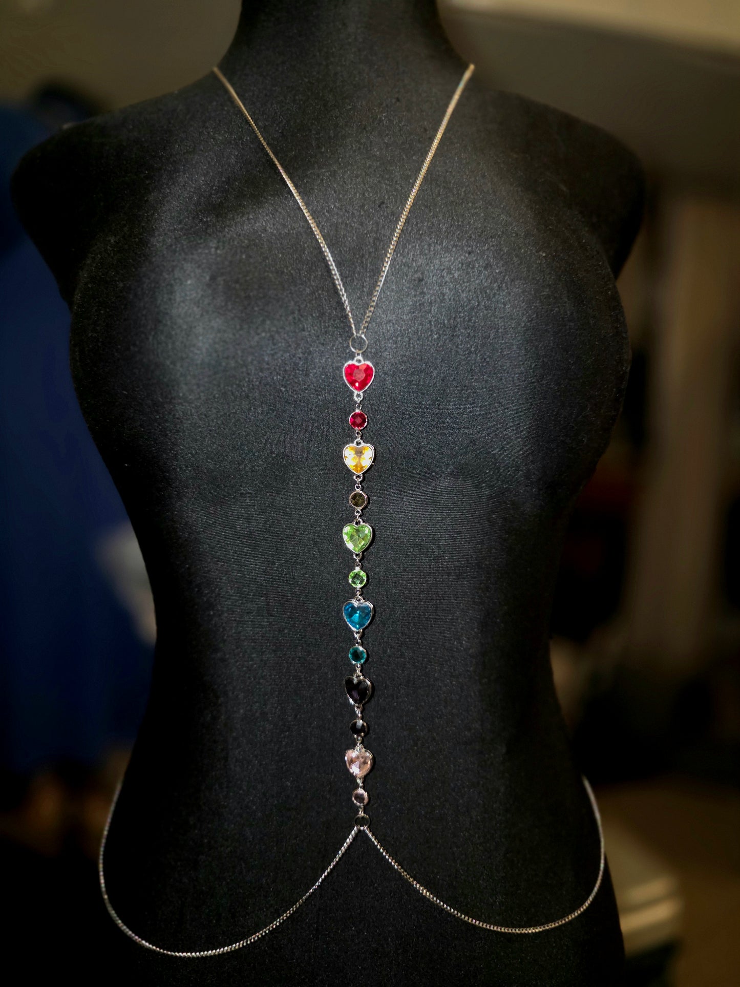 Pride body chain