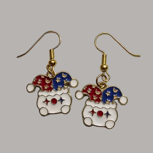 Jester Clow Charm Earrings