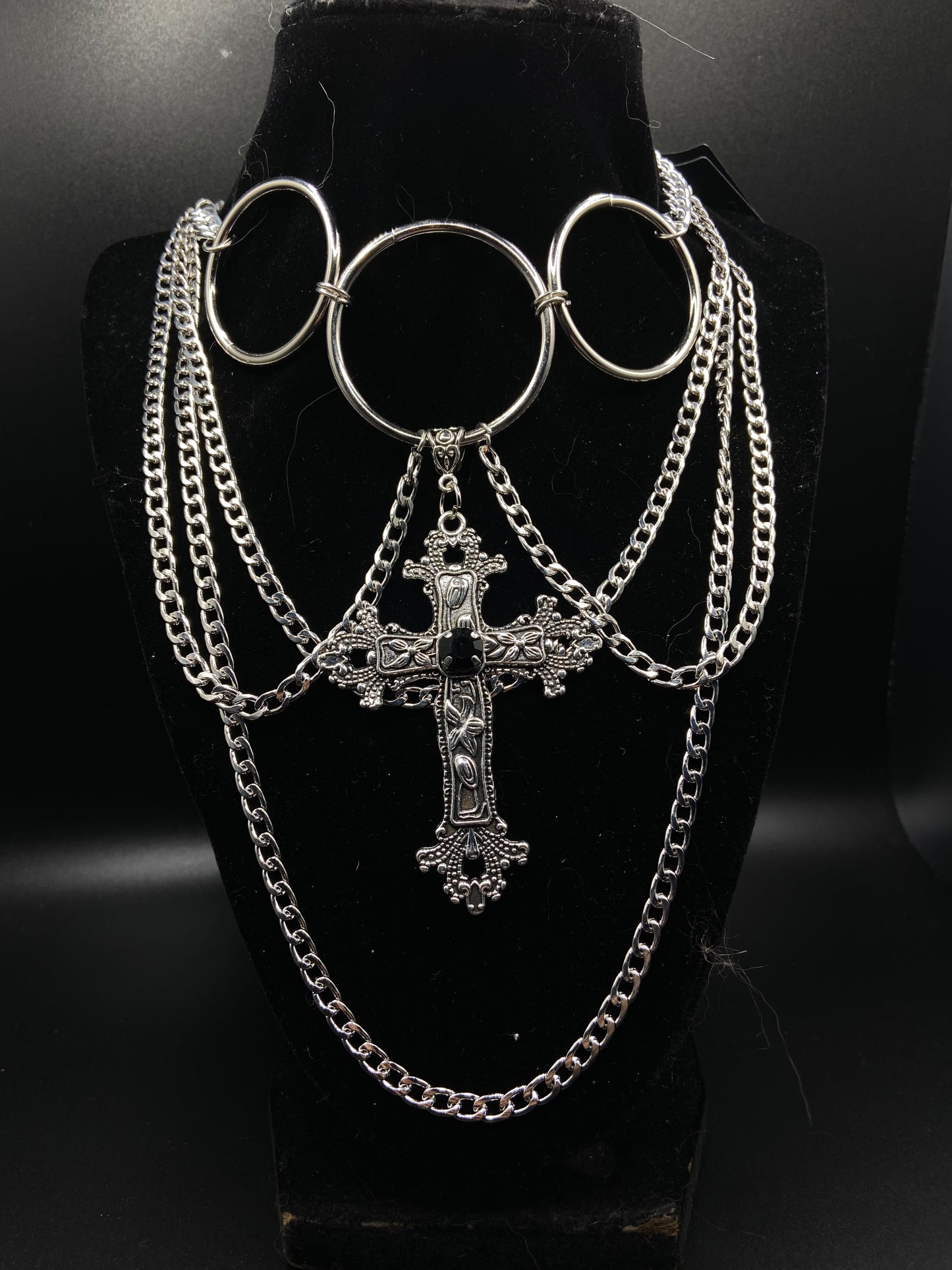 Trad Goth Chain Choker