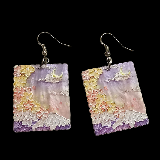 Pastel Acrylic Dream Earrings