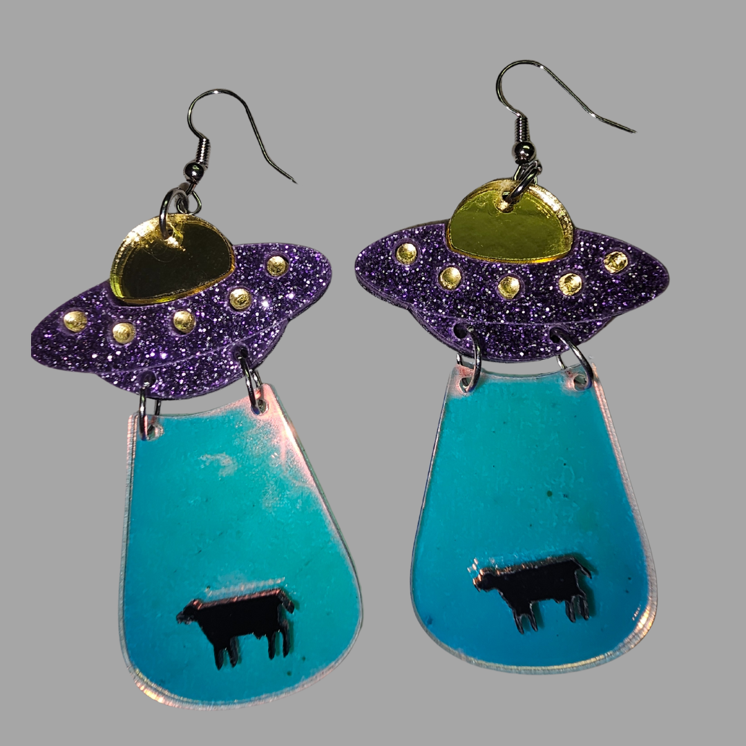 UFO Abduction Earrings