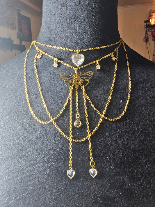 Moth Cowboy Necklace