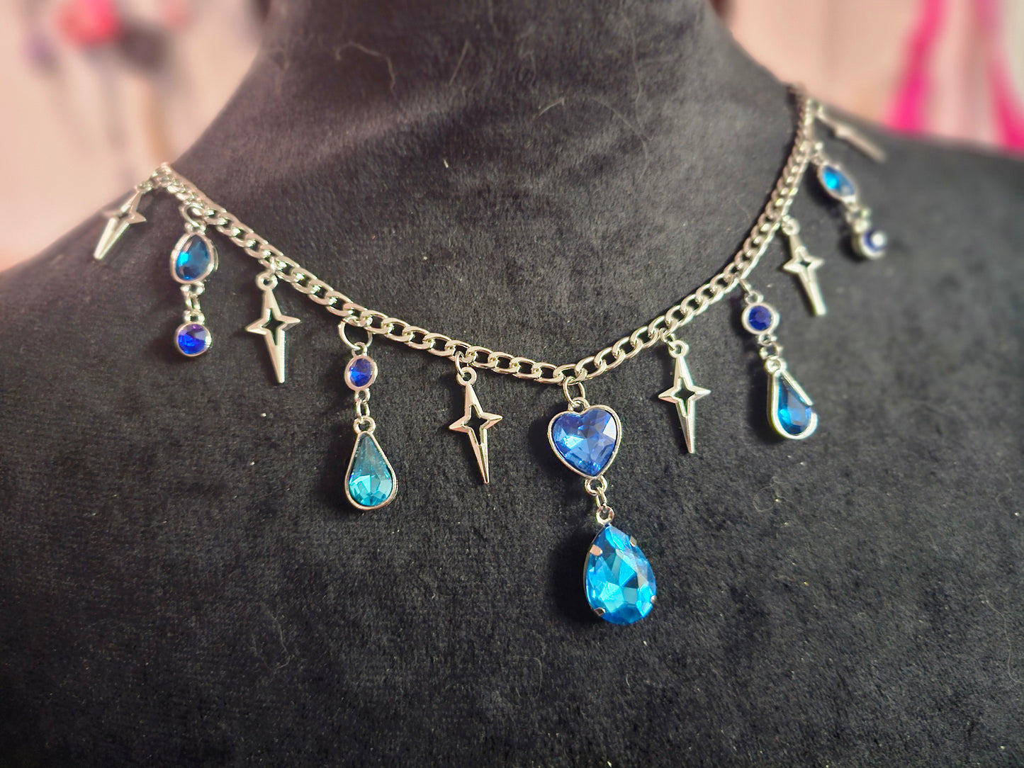 Blue Starlight Necklace