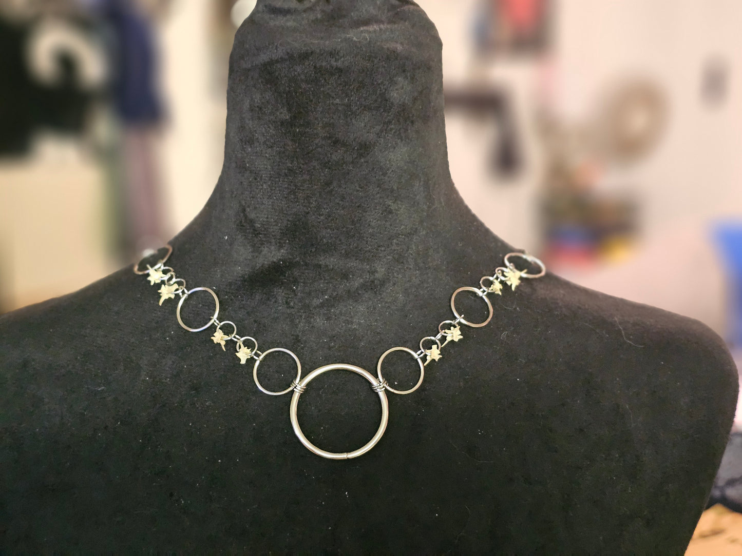 Vertebrae Circle Necklace