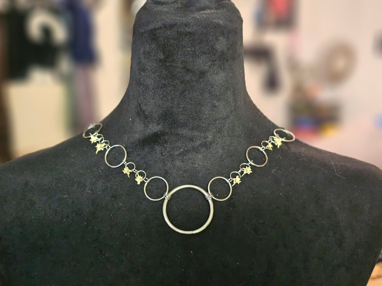 Vertebrae Circle Necklace