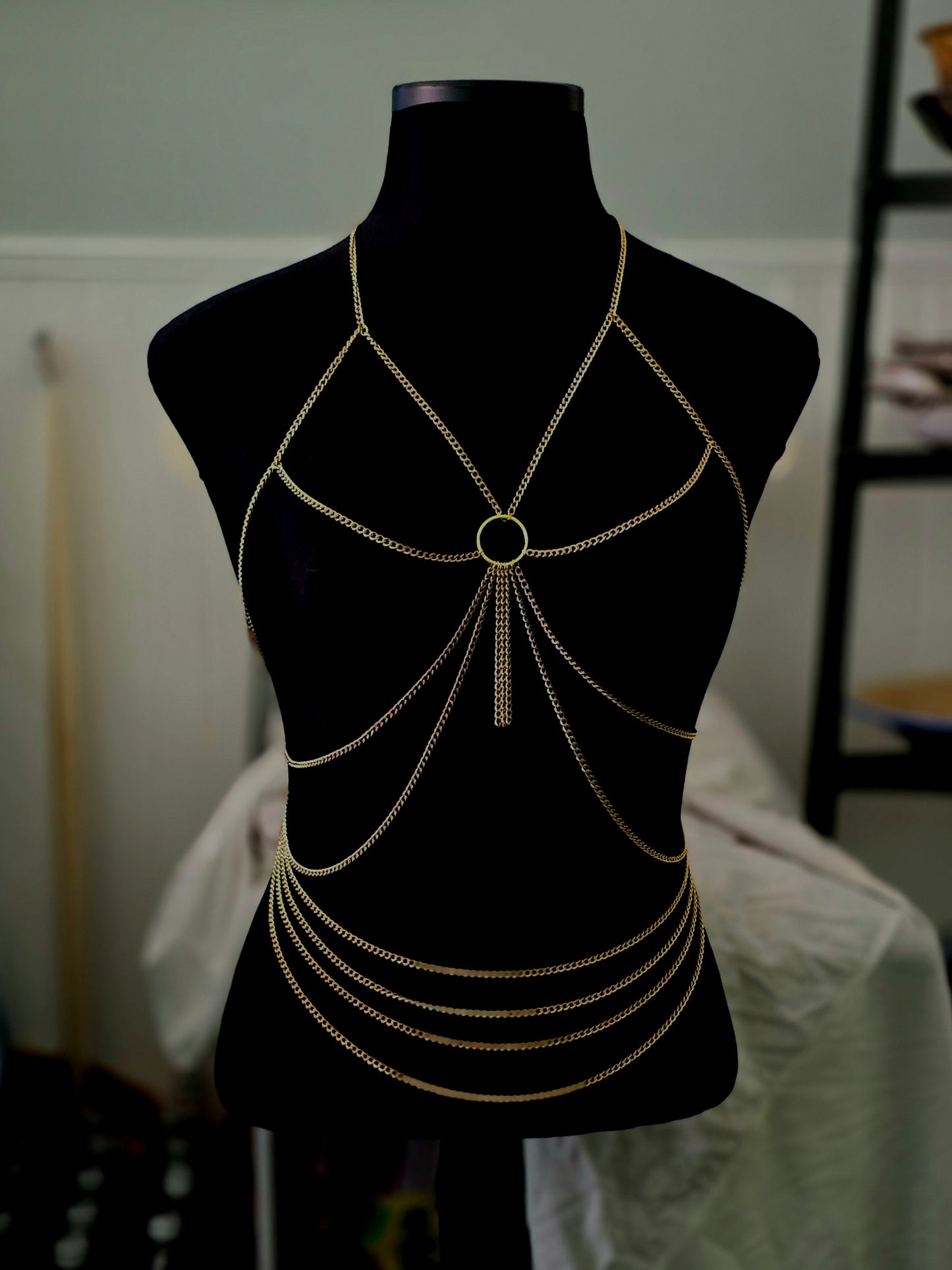 Gold Sleep Siren Body Chain