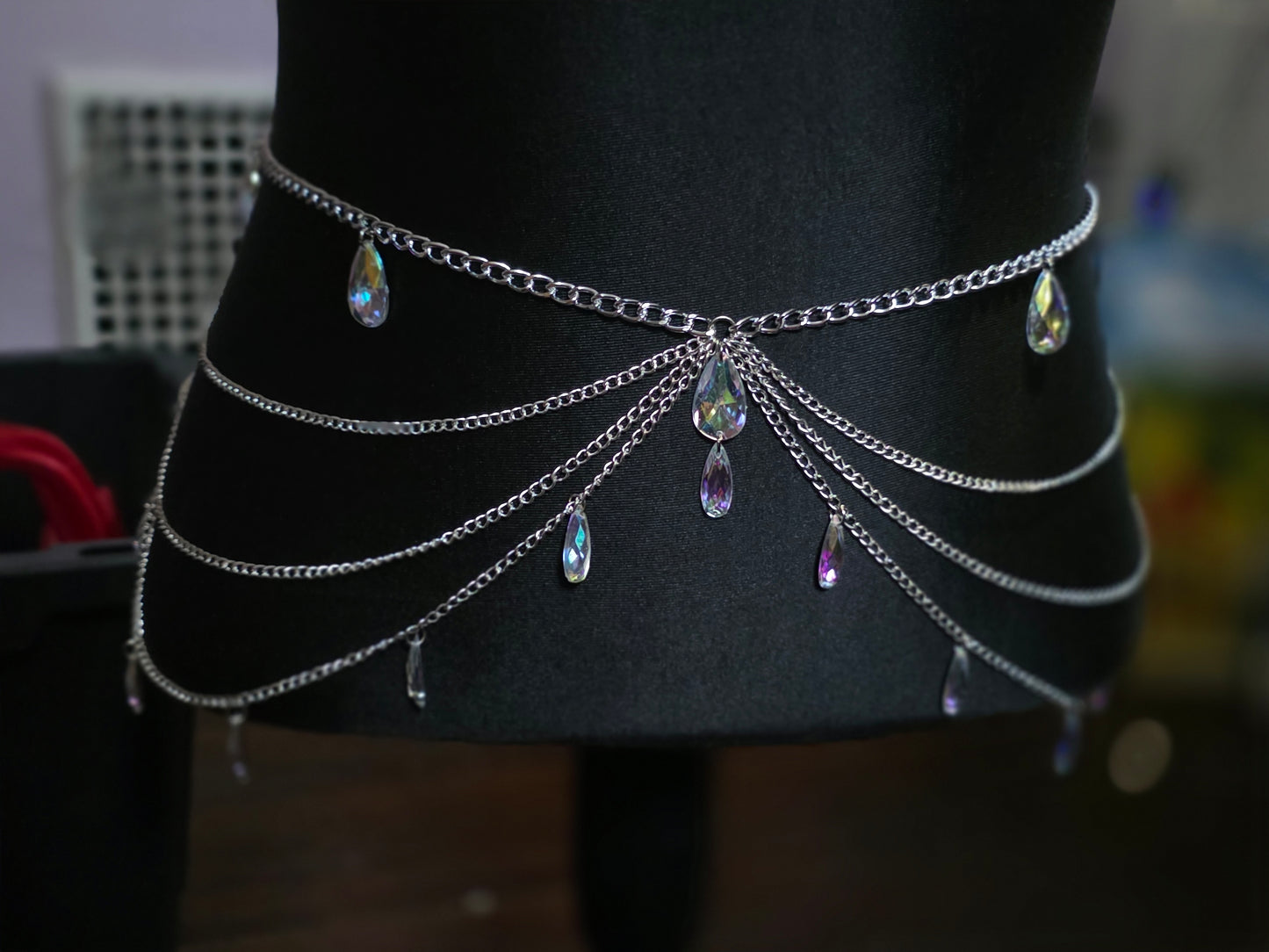 Glitter and Glow Waist Chain