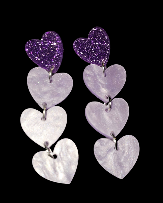 Heart Stud Earrings