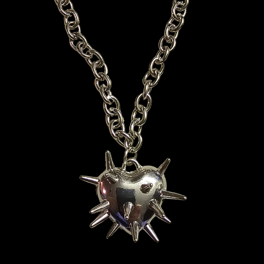 Flail Heart Necklace