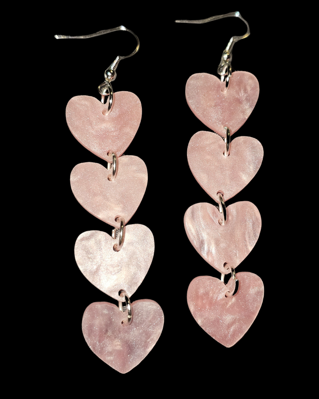 Dangle Heart Earrings