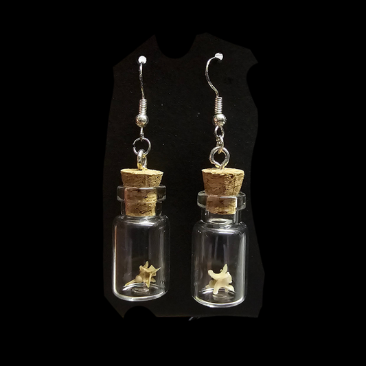 Vertebrae Bottle Earrings