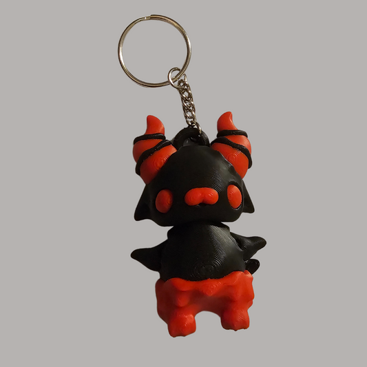 Baphomet Buddy Keychain