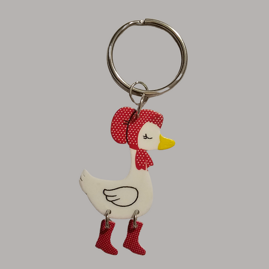 Mother Goose Keychain