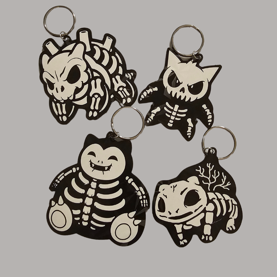 Skeleton Keychains