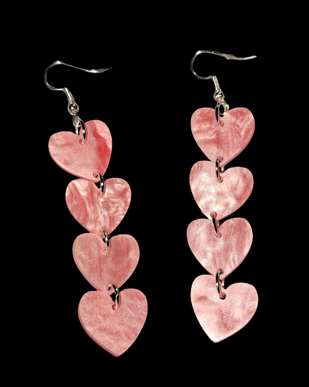 Dangle Heart Earrings