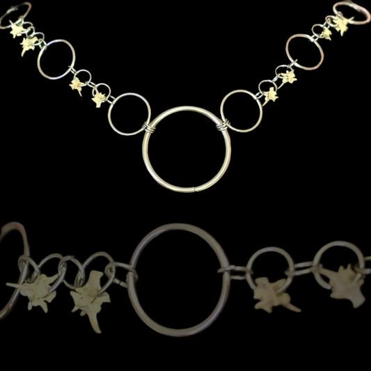 Vertebrae Circle Necklace