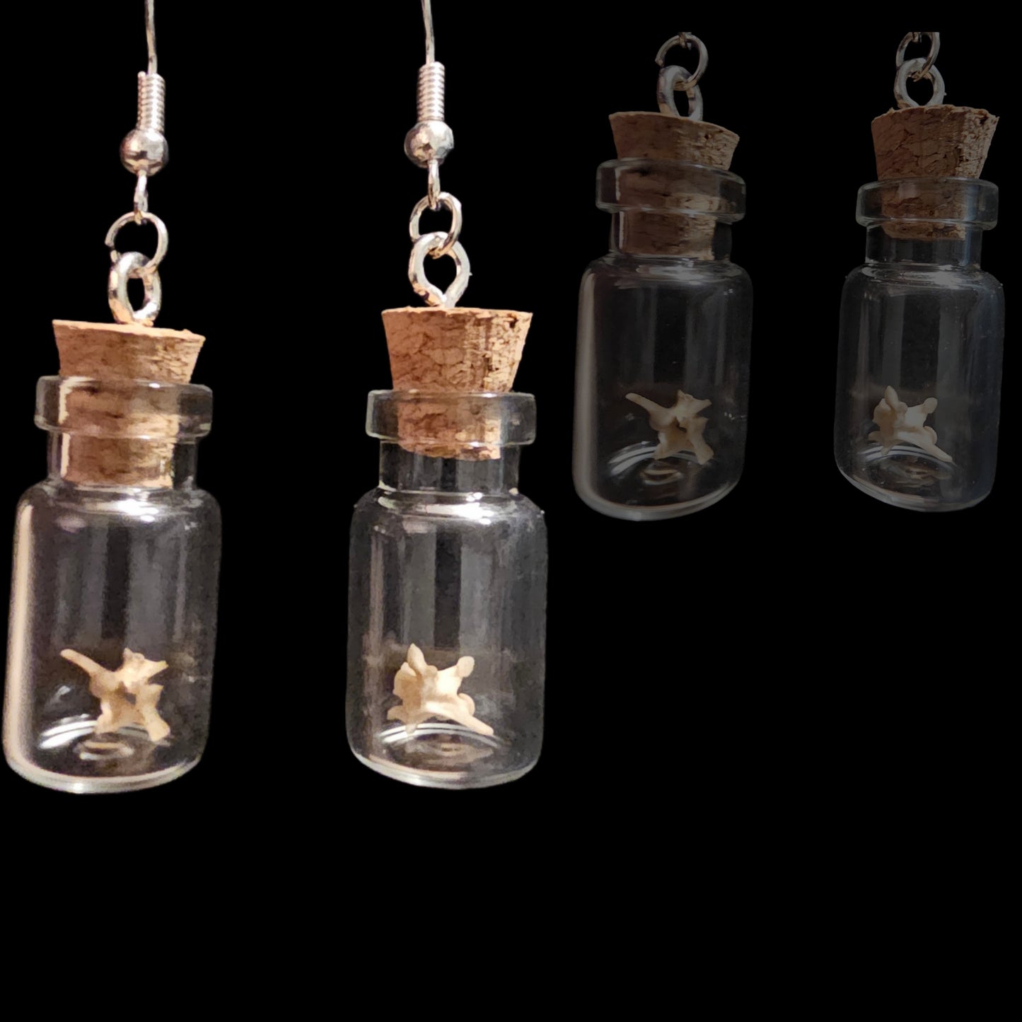 Vertebrae Bottle Earrings