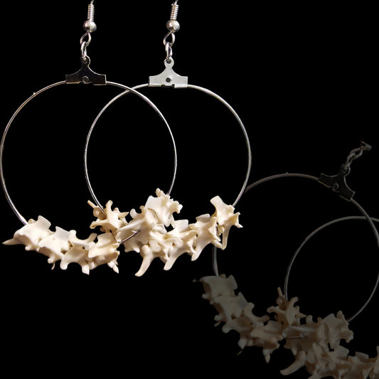 Chunky Vertebrae Hoops