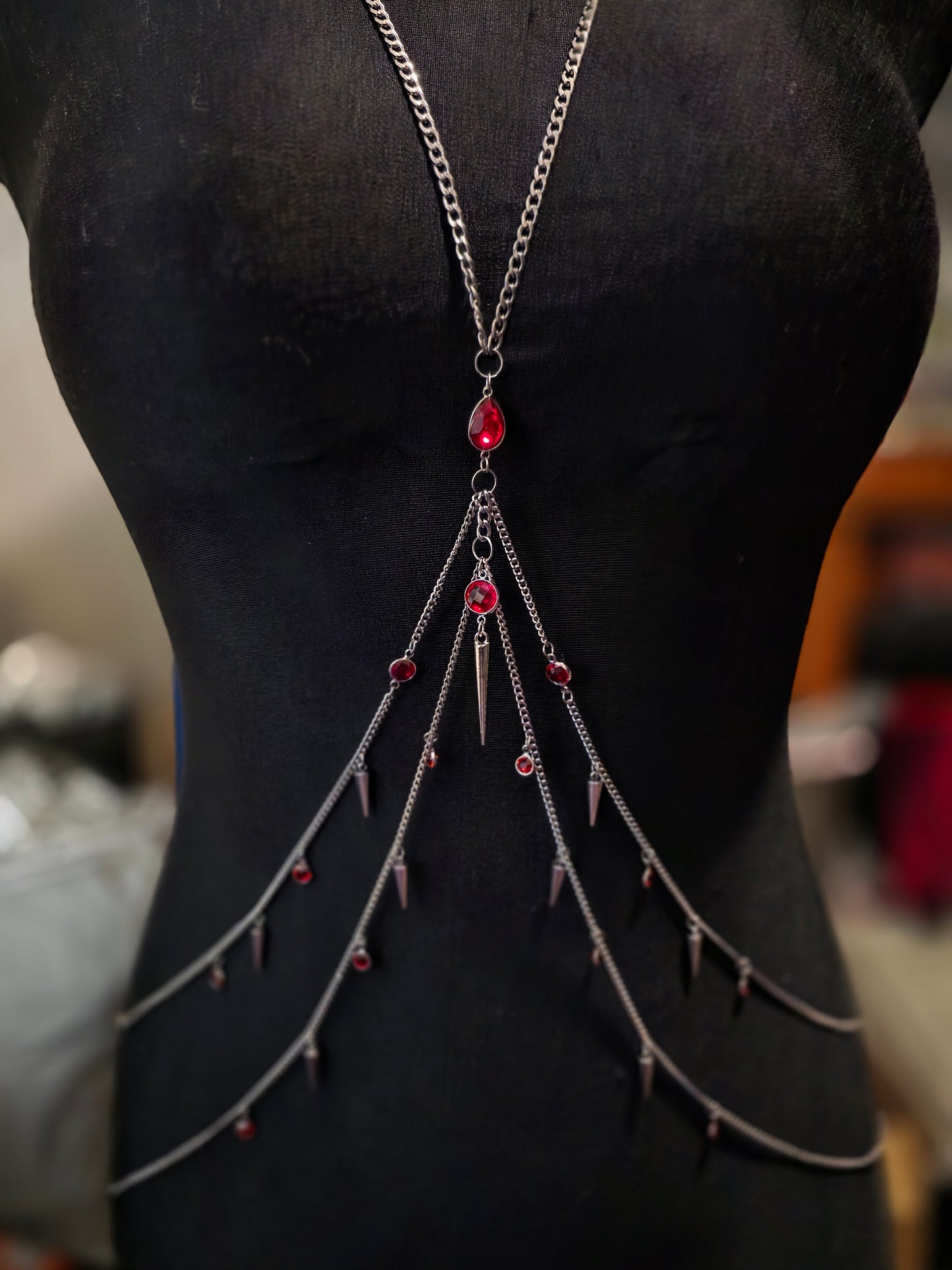 Garnet Killer II Body Chain