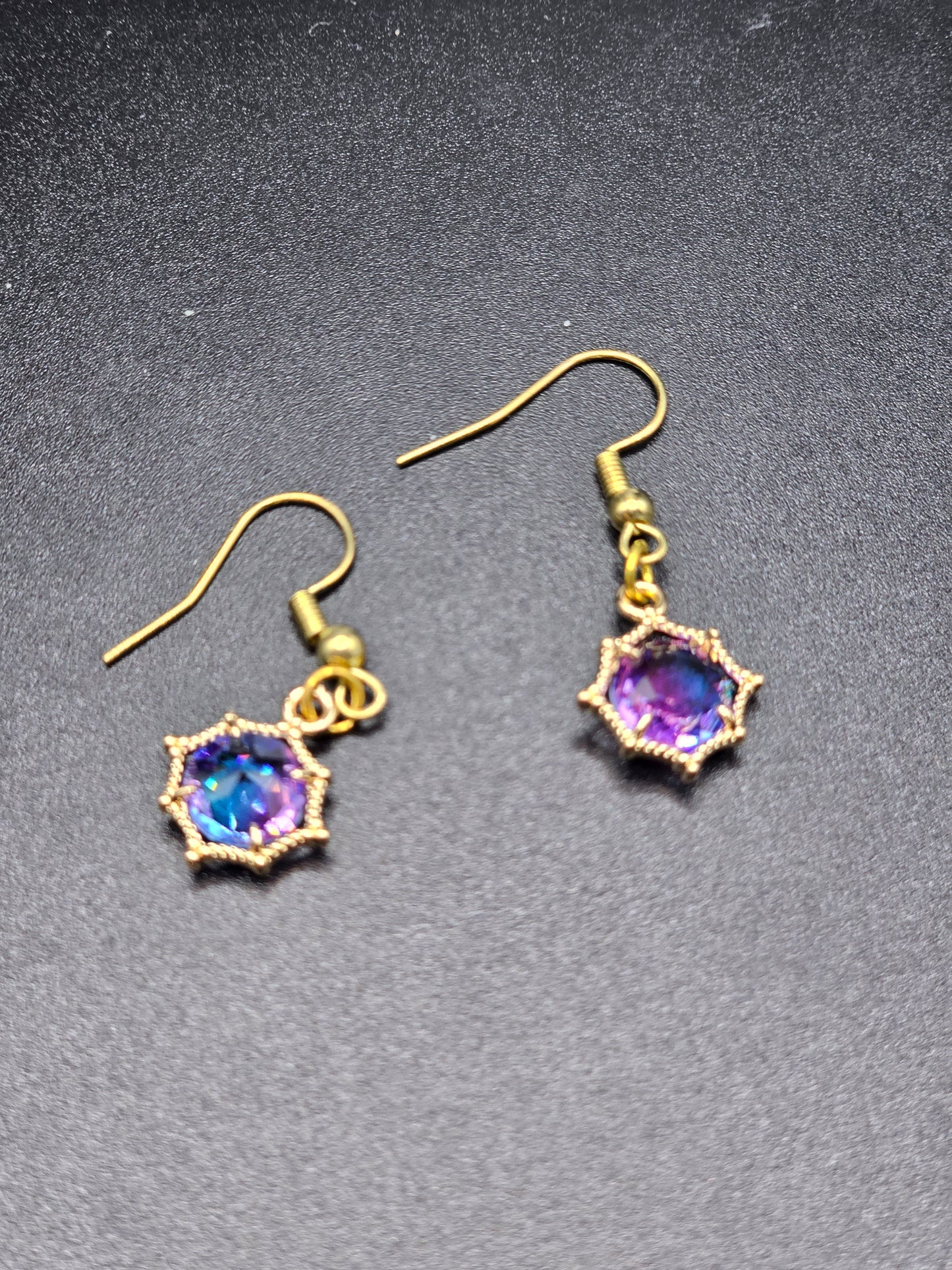 Gem Sun Earring