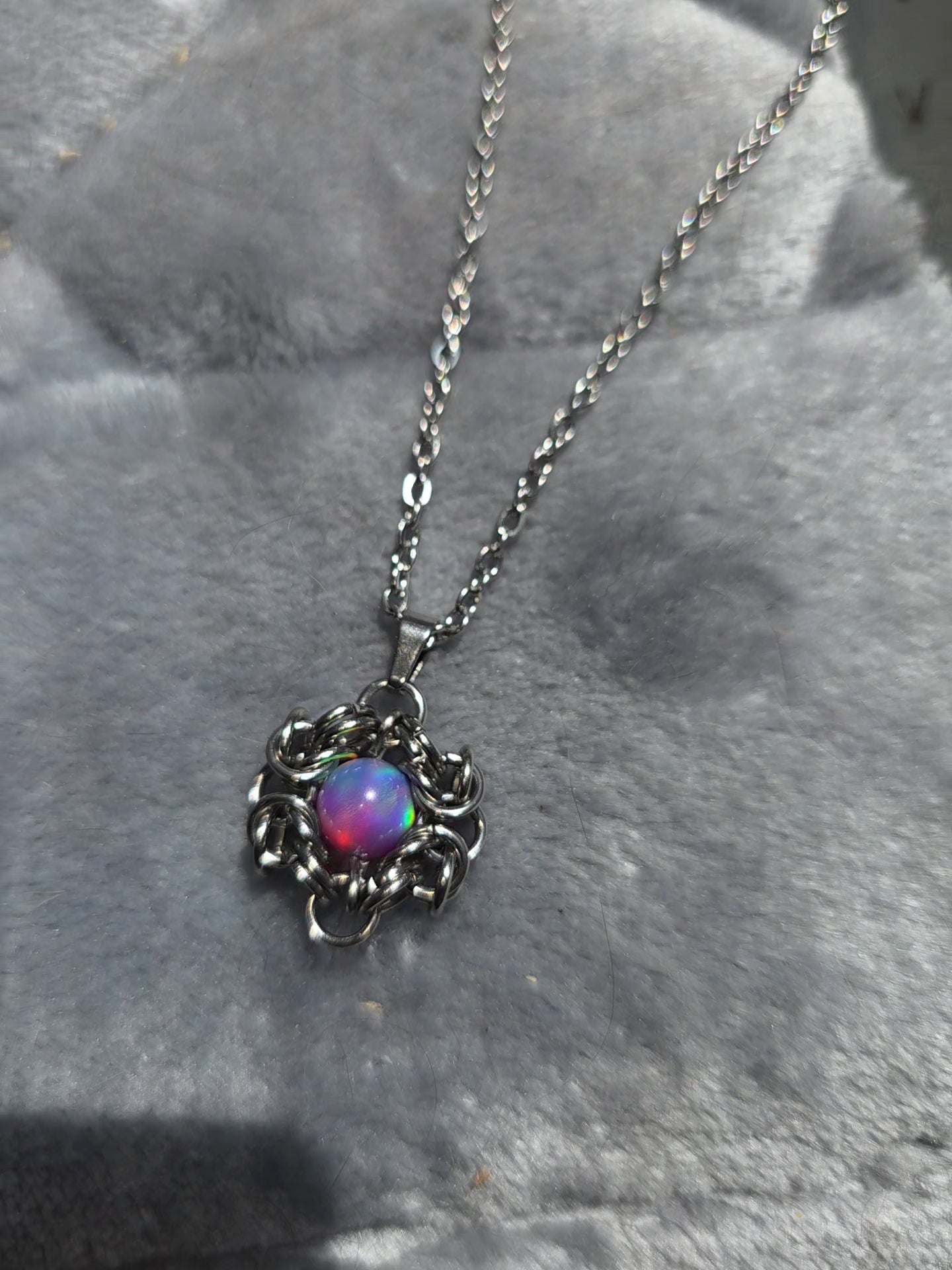 Small Opal Pendant