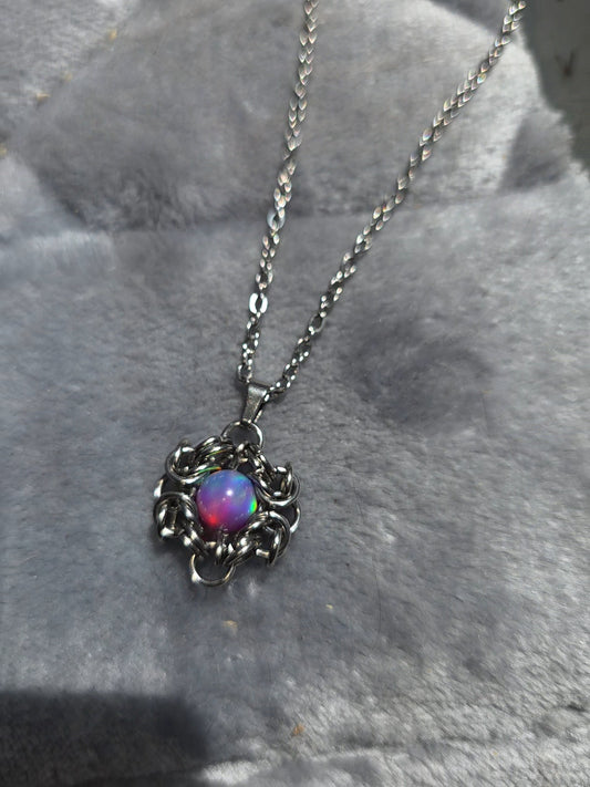 Small Opal Pendant