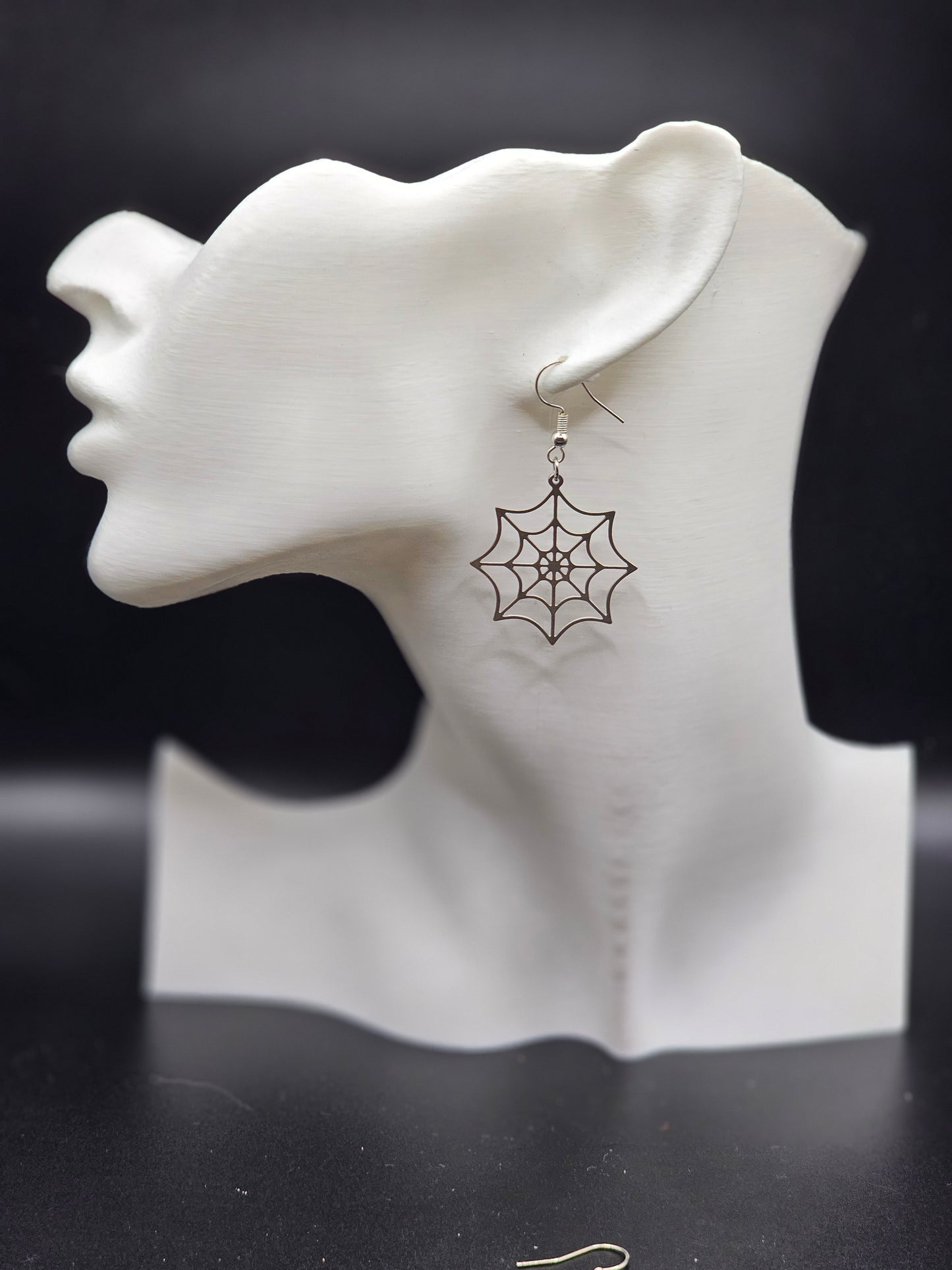 Spider Web Earrings