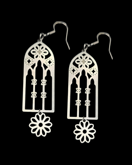 Cathedral Flower Earrings