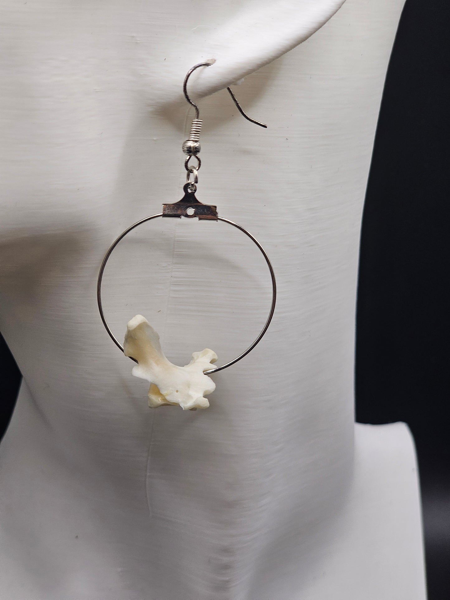 Mink Vertebrae Hoops