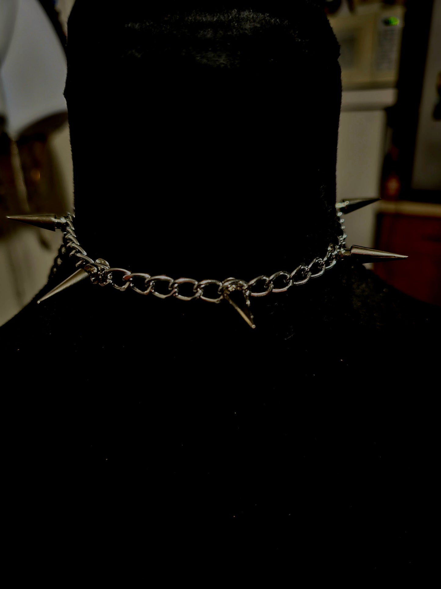 Large Spike Collar