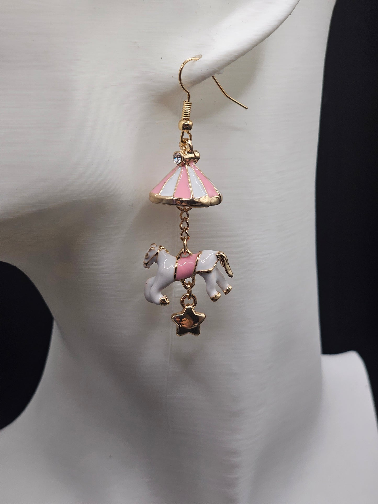 Carousel Horse Earrings