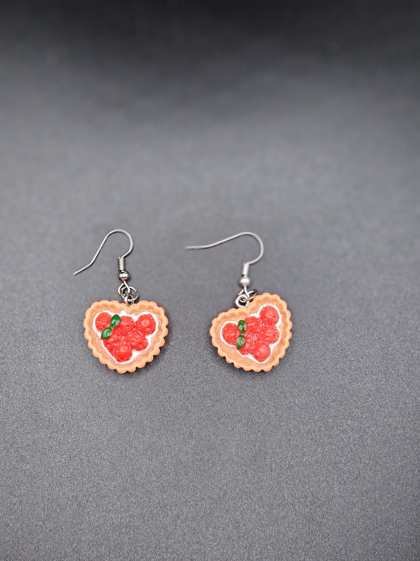 Strawberry Cake Earrings