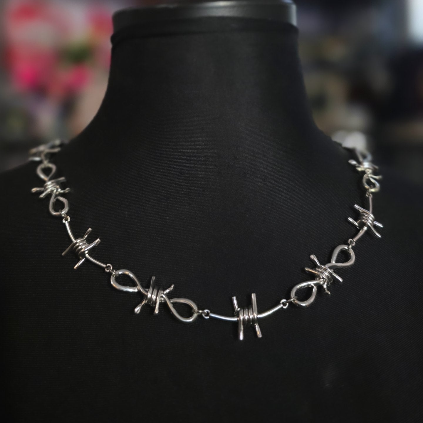 Bold Barbed Necklace