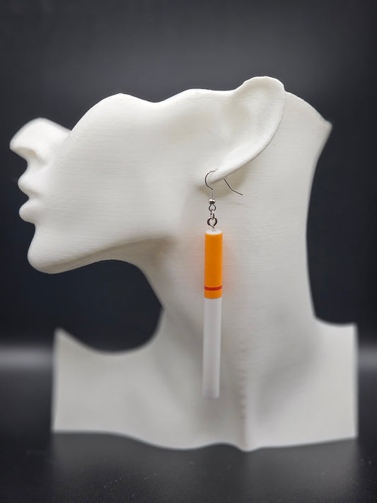 Cigarette Earrings