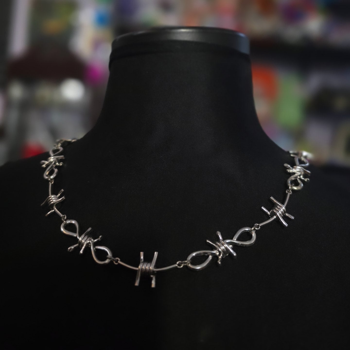 Bold Barbed Necklace