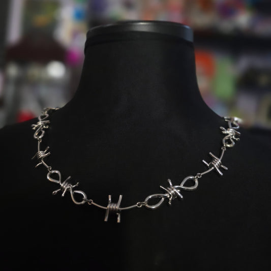 Bold Barbed Necklace