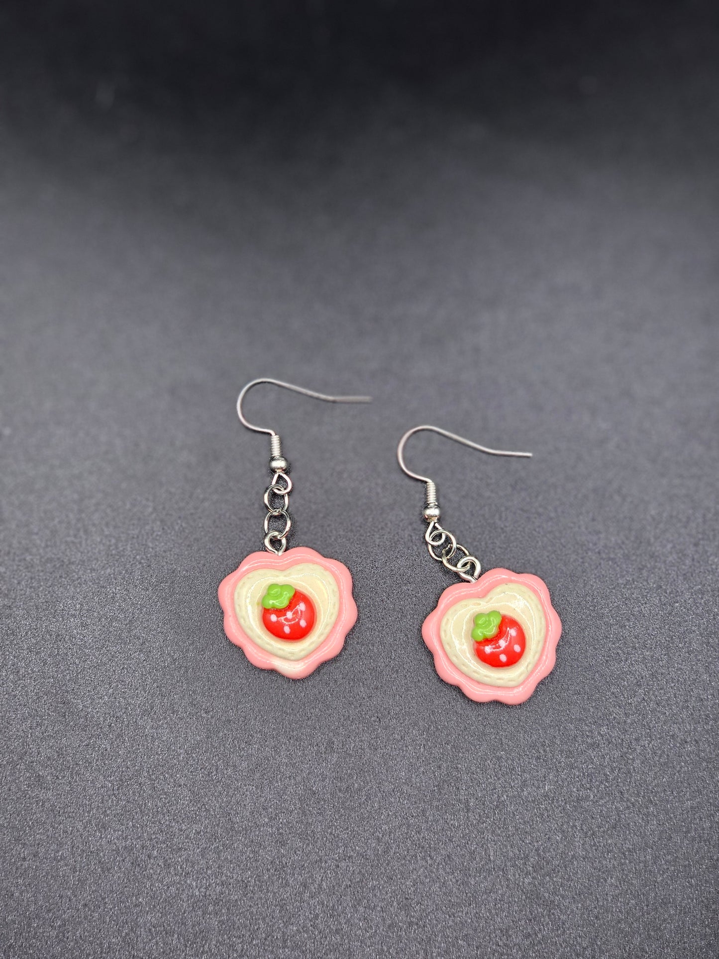 Strawberry Cake Earrings