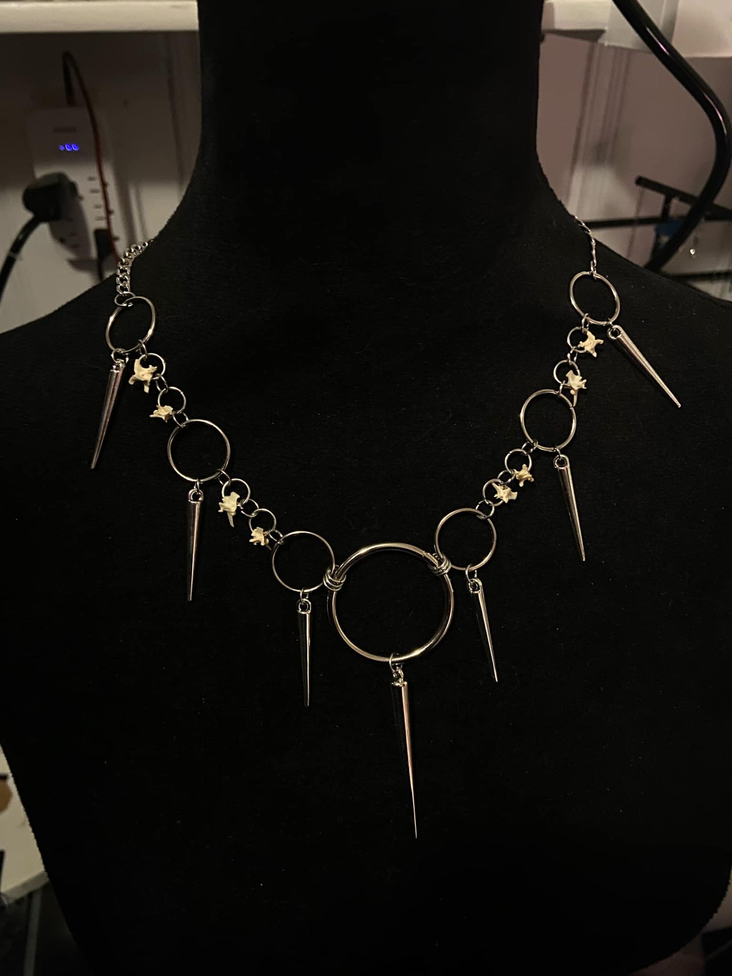 Bone Spike Choker