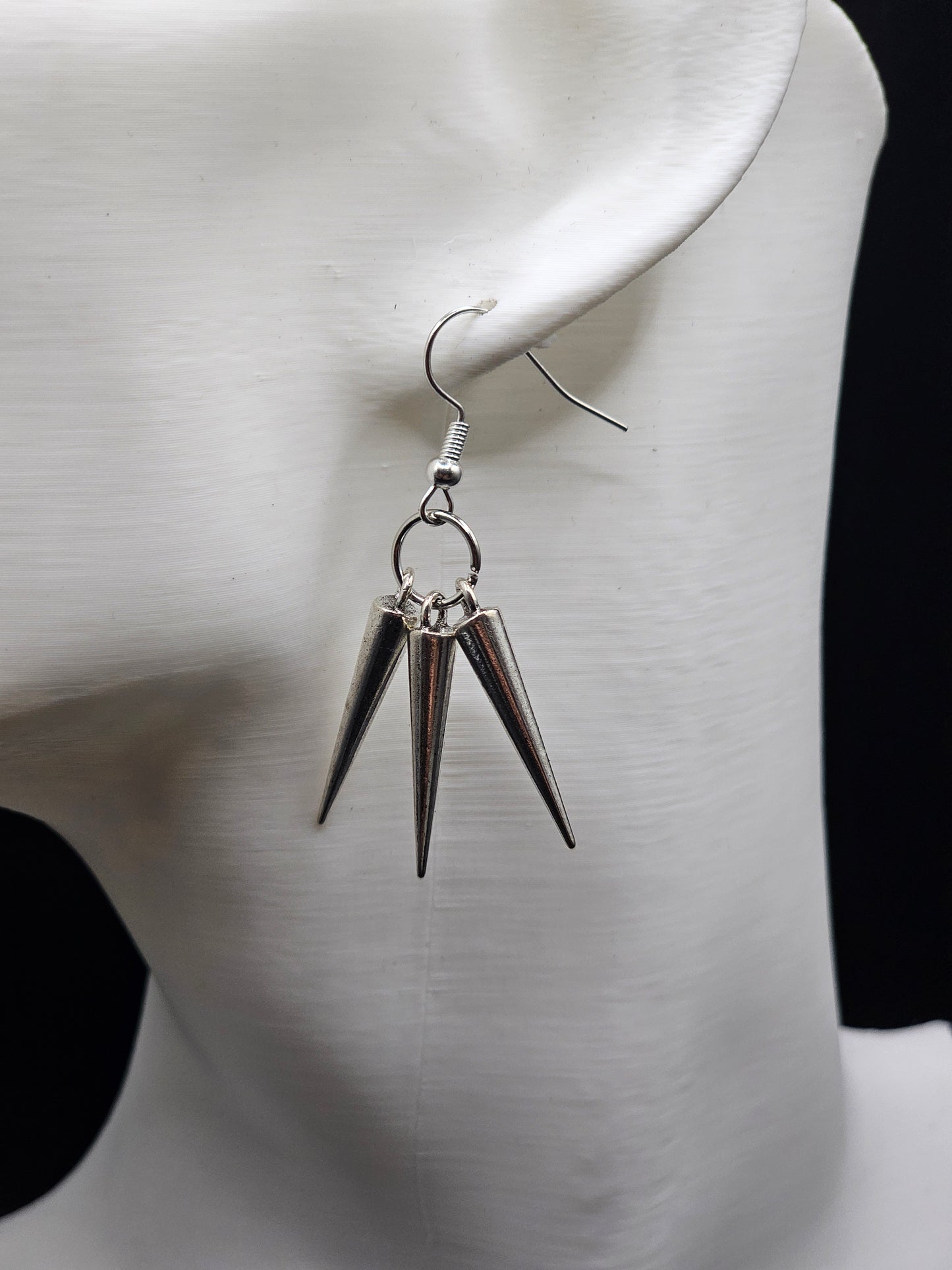 Tri Spike Earring III