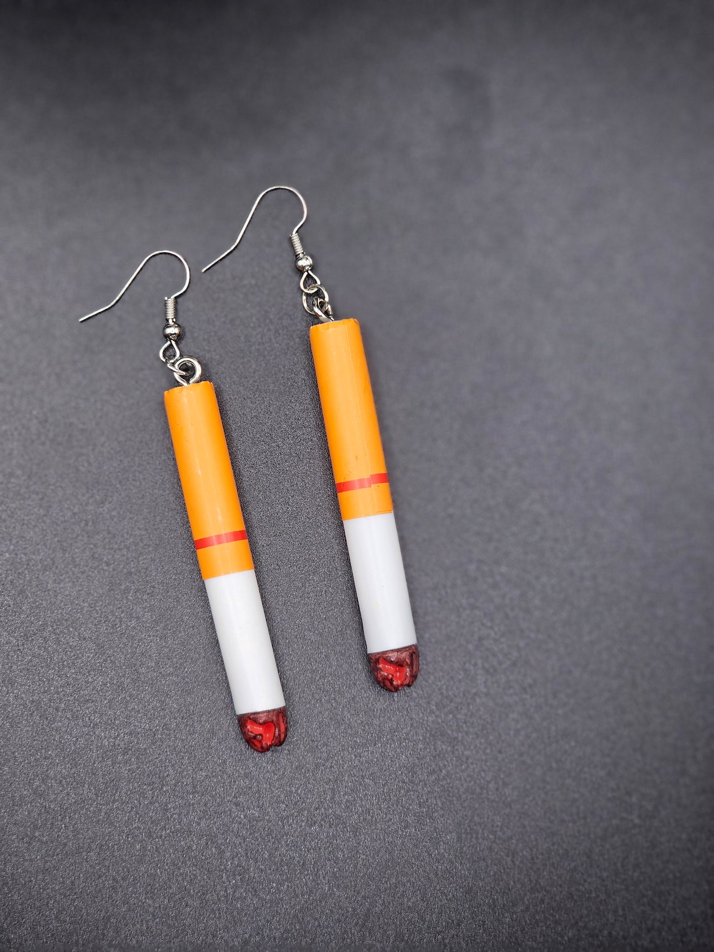 Cigarette Earrings