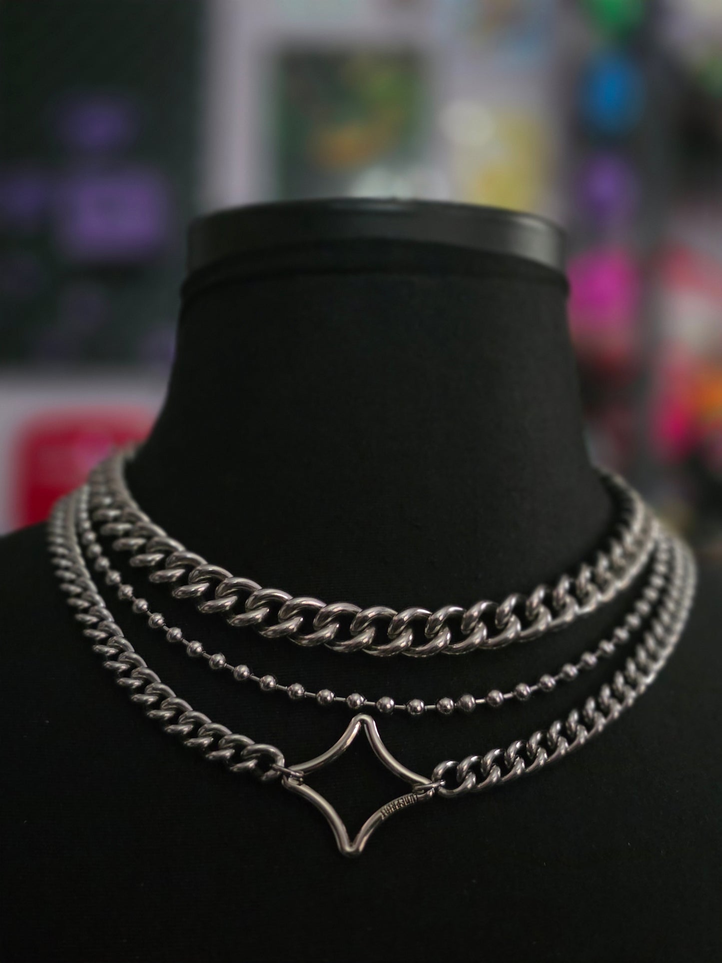 Thick Stack Necklace/Belt Chain