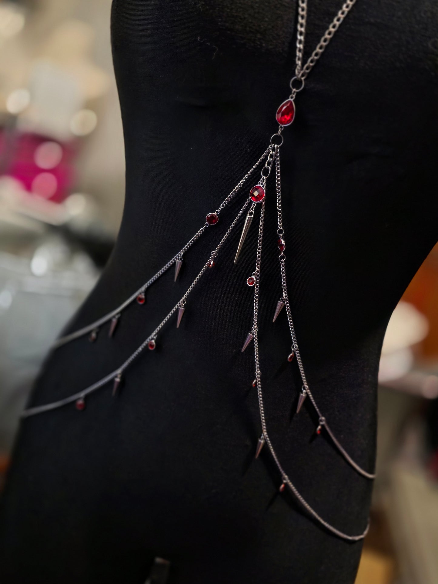 Garnet Killer II Body Chain