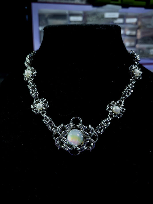 Romance in Pearls Necklace